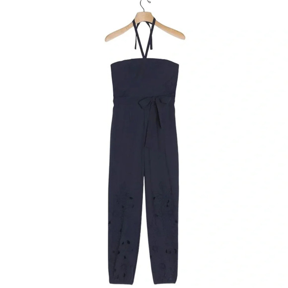 Anthropologie Pants - NWT Anthropologie Maeve Tabita Embroidered Jumpsuit 
Size 4